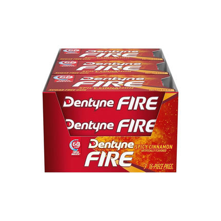 Dentyne Ice Sugar-Free Chewing Gum – Bulk 18-Pack Case