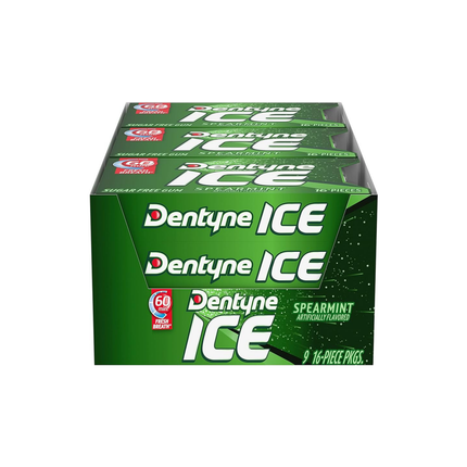 Dentyne Ice Sugar-Free Chewing Gum – Bulk 18-Pack Case