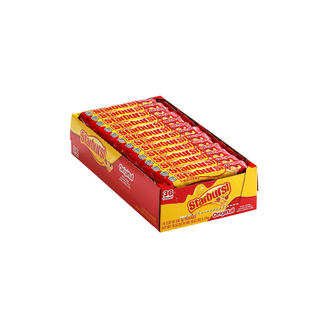 Starburst Fruit Chews Bulk Case – Original & FaveREDs