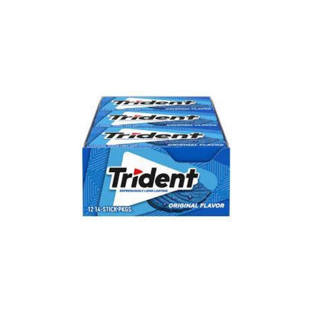 Trident Sugar-Free Gum Bulk Case – Multi-Flavour Selection
