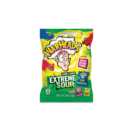 Warheads Extreme Sour Candy – Bulk Case (Hard Candy & Chewy Cubes)