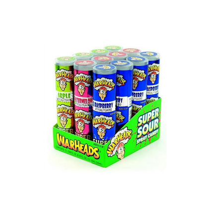 Warheads Extreme Sour Candy – Bulk Case (Hard Candy & Chewy Cubes)