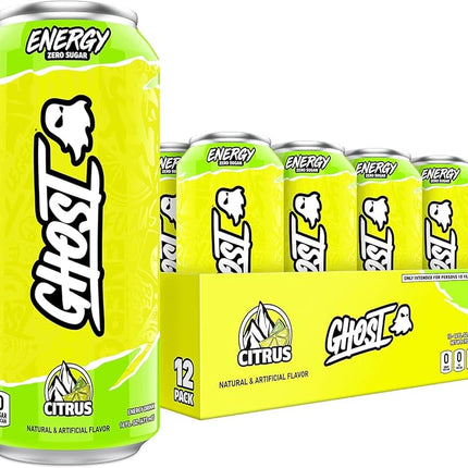 Ghost Energy Drink (12-Pack / 16oz Cans)