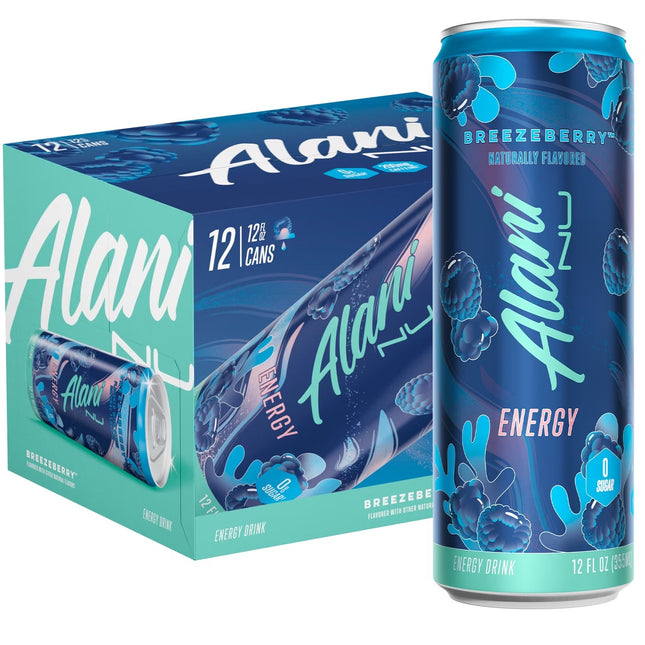 Alani Nu Energy Drink (12-Pack / 12oz Cans)